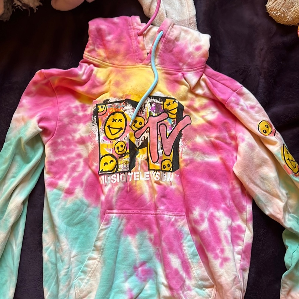 Tye dye mtv sweatshirt